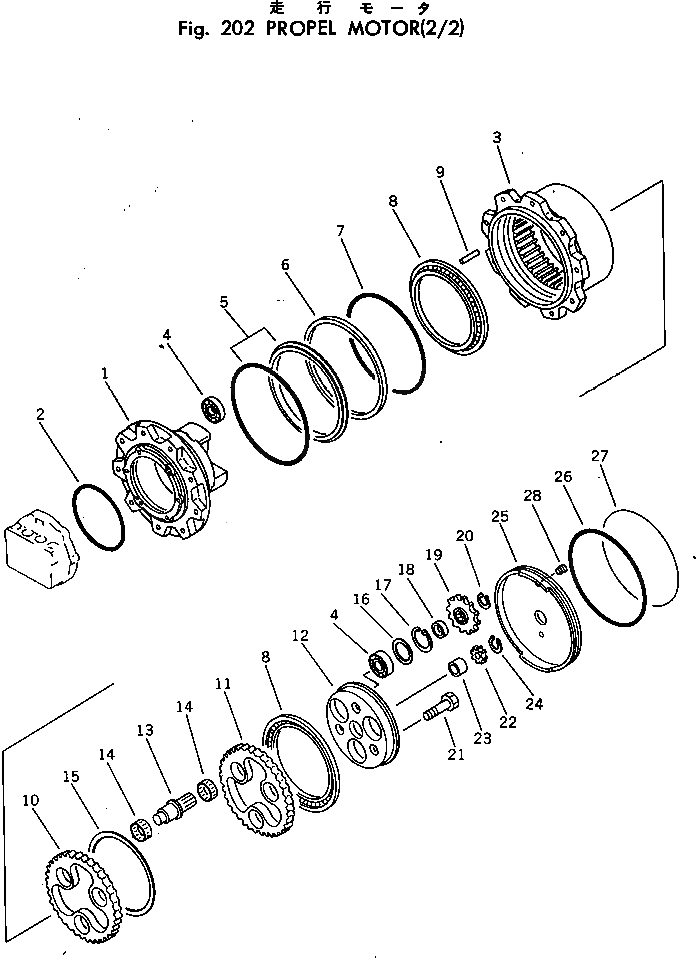 Кольцо уплотнительное (O-Ring) TZROW40-13177  Komatsu