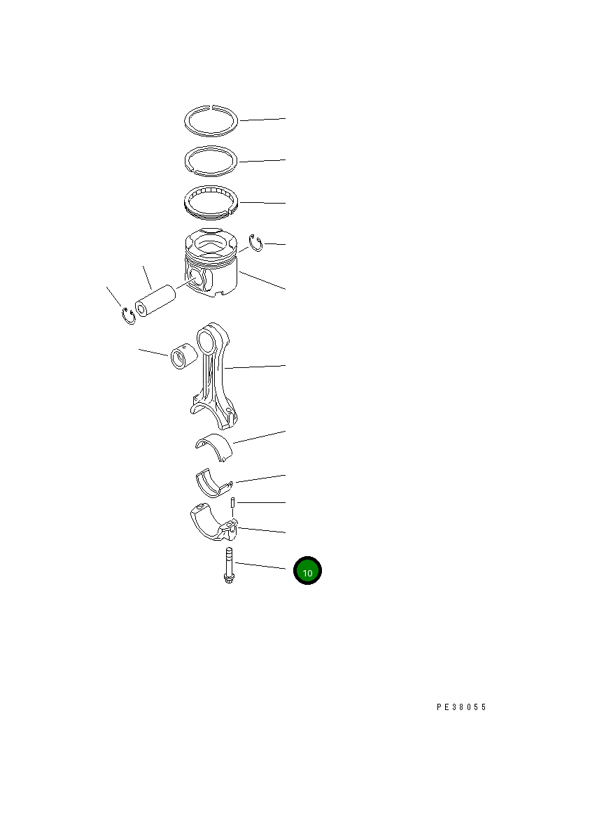 Болт 6210-31-3310 Komatsu