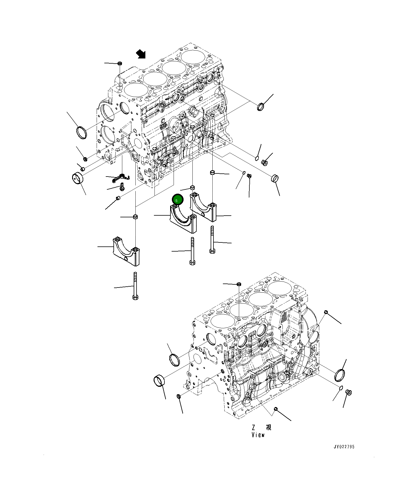 Кольцо 6732-21-1911 Komatsu
