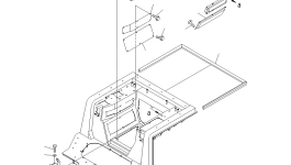 Крышка 17A-57-11310 Komatsu