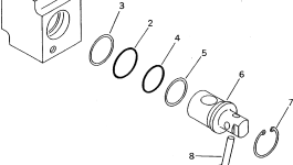 Кольцо 07001-03048 Komatsu