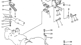 Палец 22W-22-17350 Komatsu