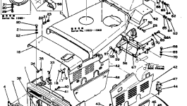 Крышка 155-54-11364 Komatsu
