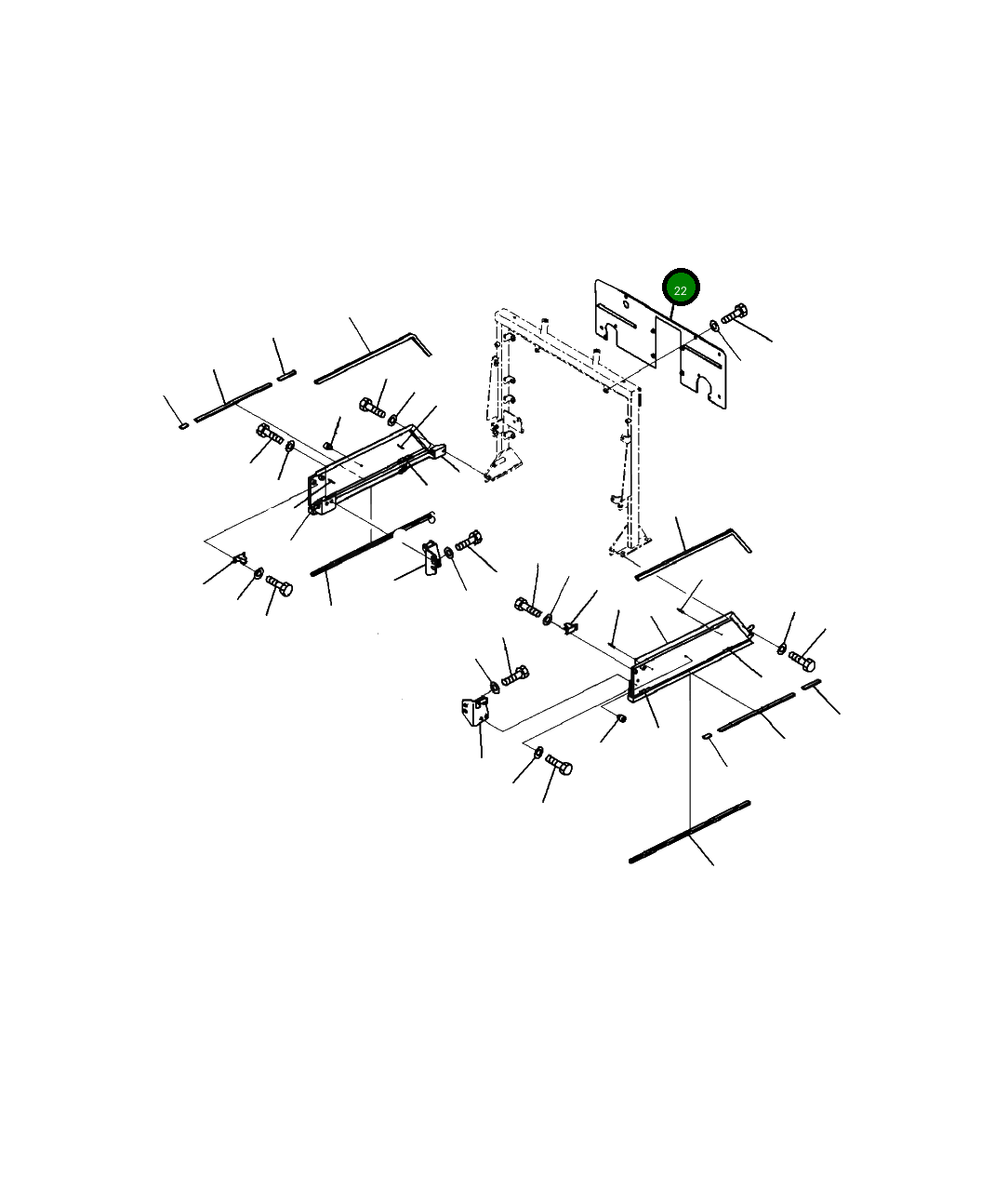 Крышка 423-54-57110 Komatsu