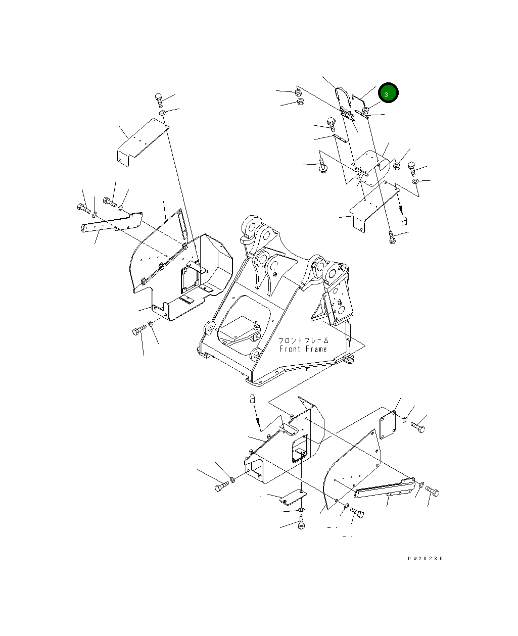 Болт 421-971-2620 Komatsu