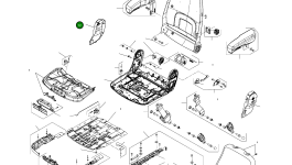 Крышка 423-57-H0S44 Komatsu