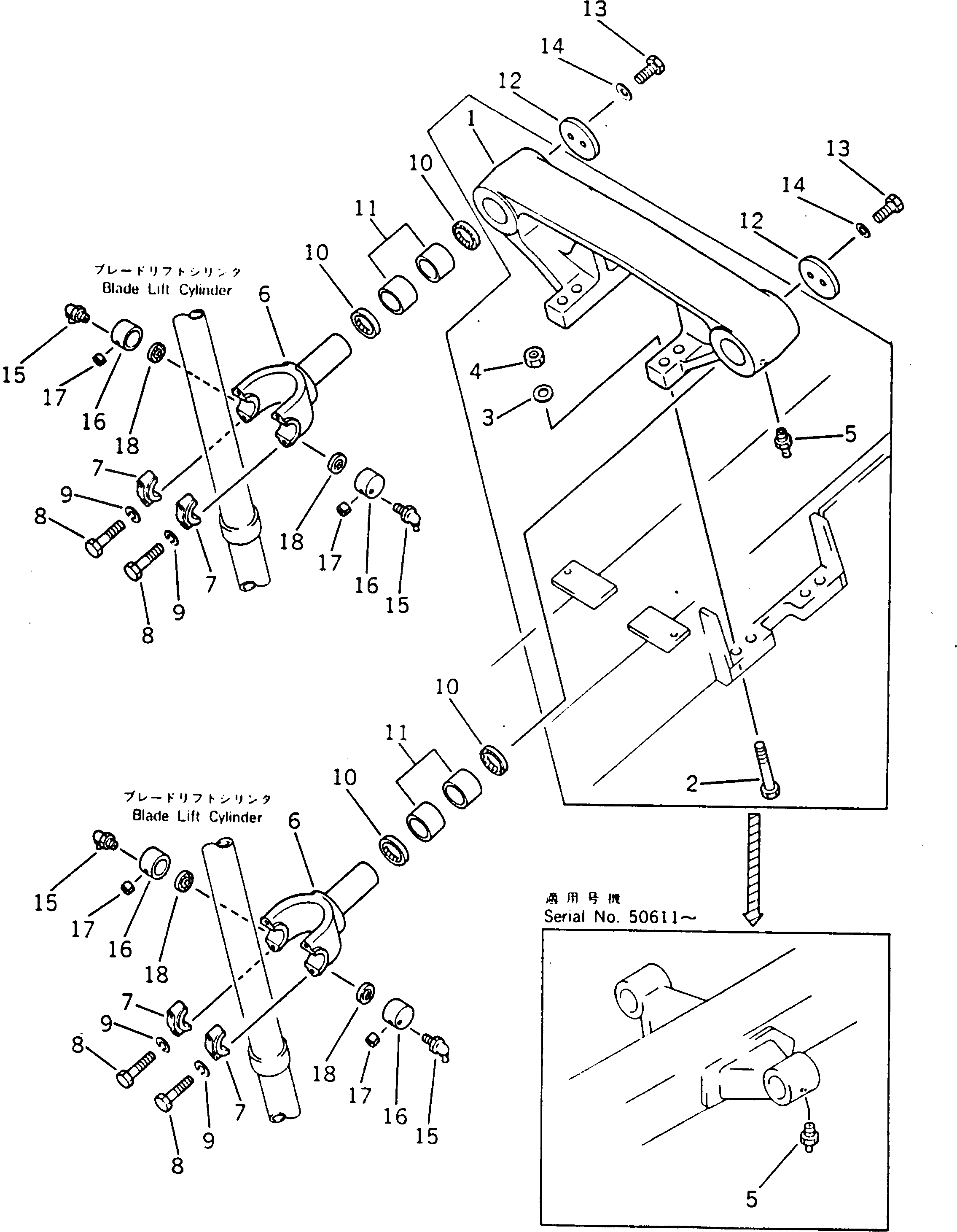Болт 01019-12035  Komatsu