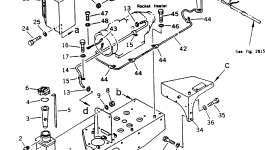 Крышка 196-01-25190 Komatsu