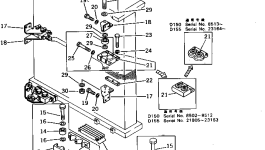 Кронштейн 198-03-22320 Komatsu