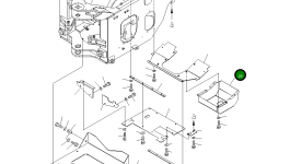 Крышка 417-Z97-3191 Komatsu