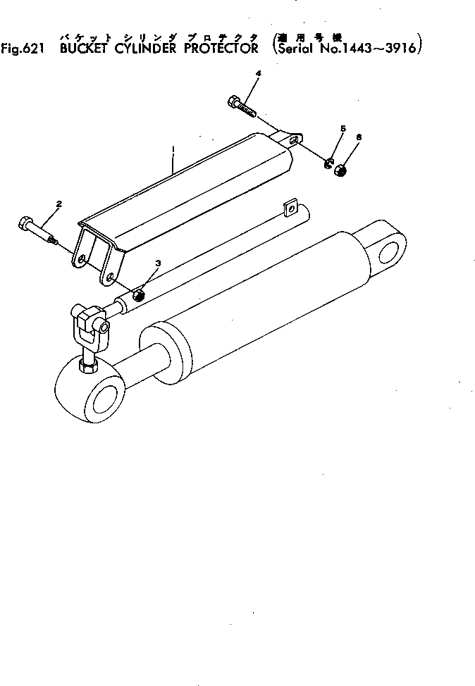 Болт 381-898430-1  Komatsu
