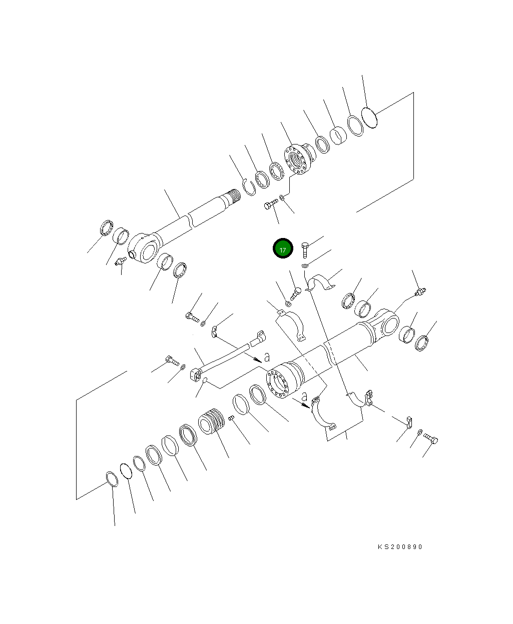 Болт 01011-81820 Komatsu