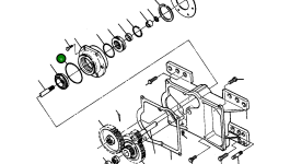 Кольцо уплотнительное (O-Ring) 257 642 R1 Komatsu