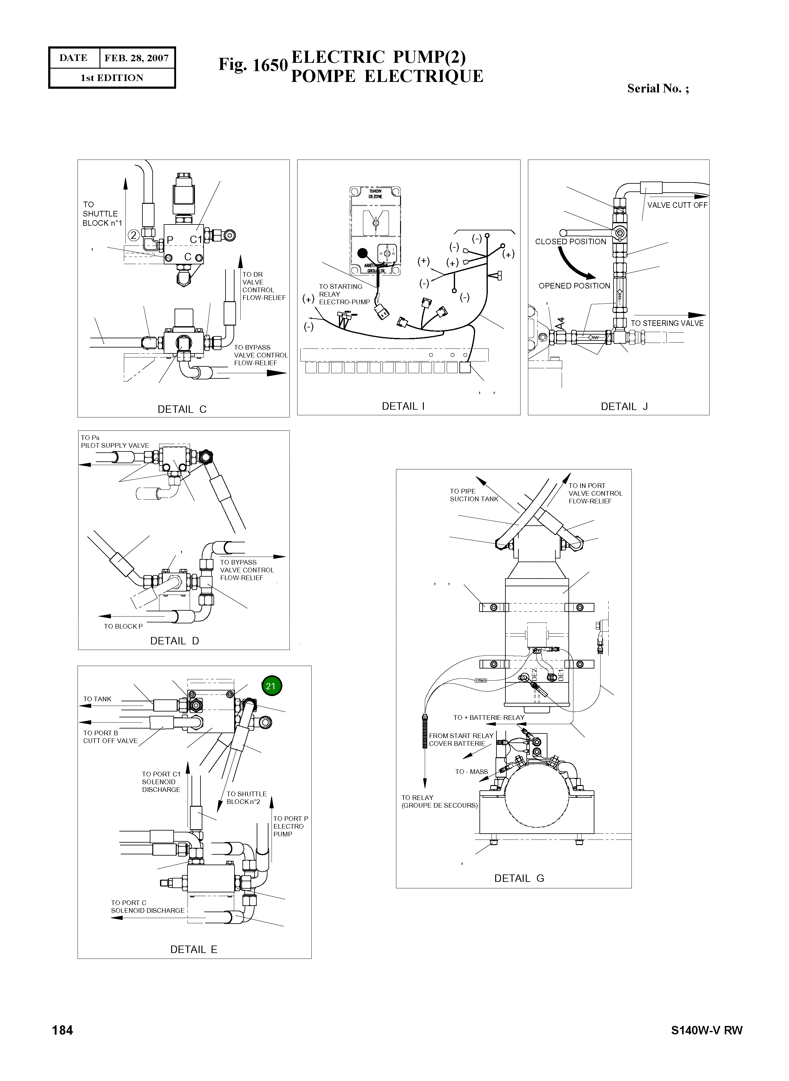 Болт S0505753 Komatsu