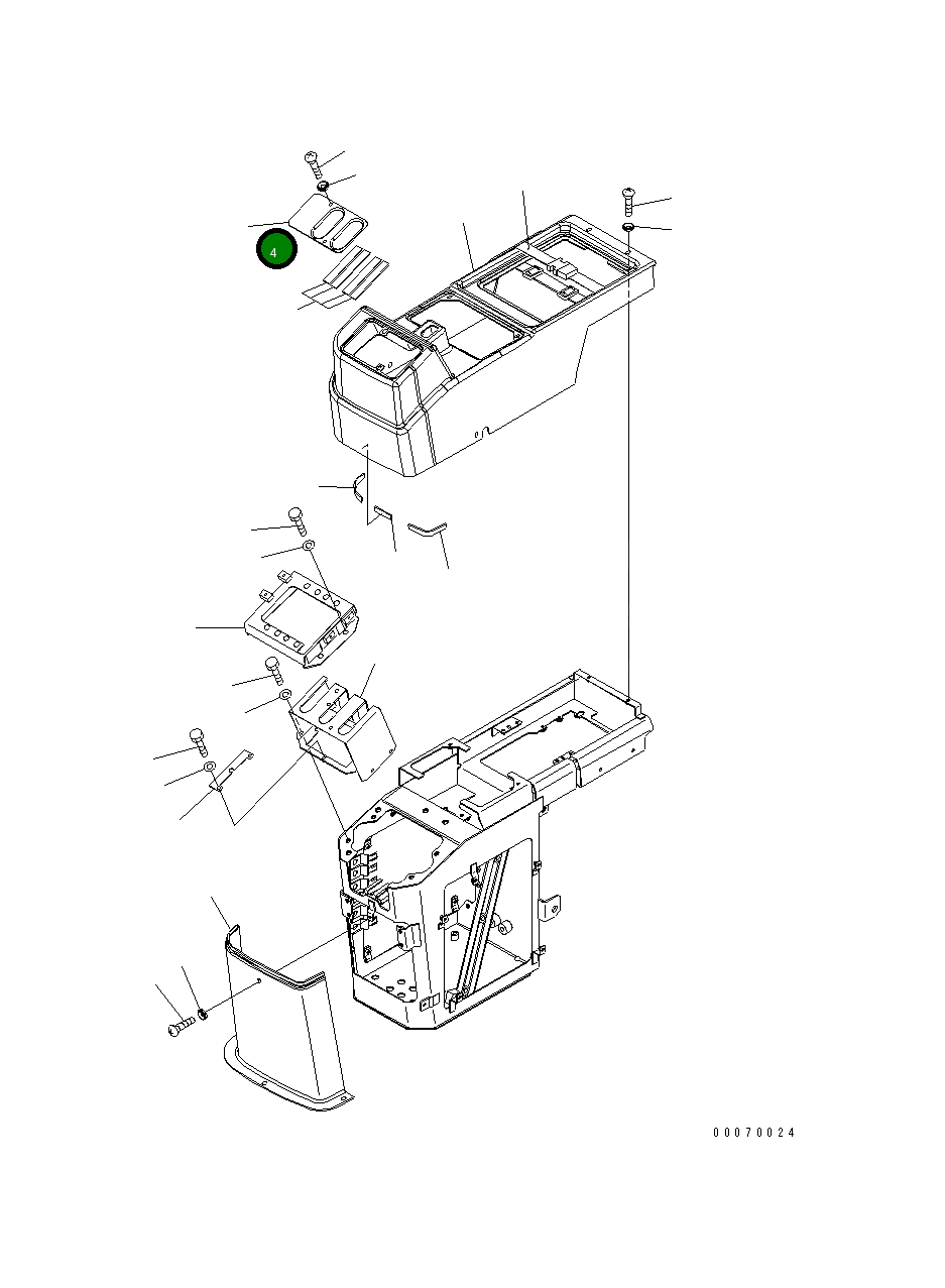Крышка 419-54-32660  Komatsu