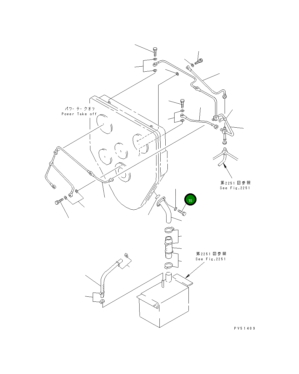 Болт 01010-51235 Komatsu
