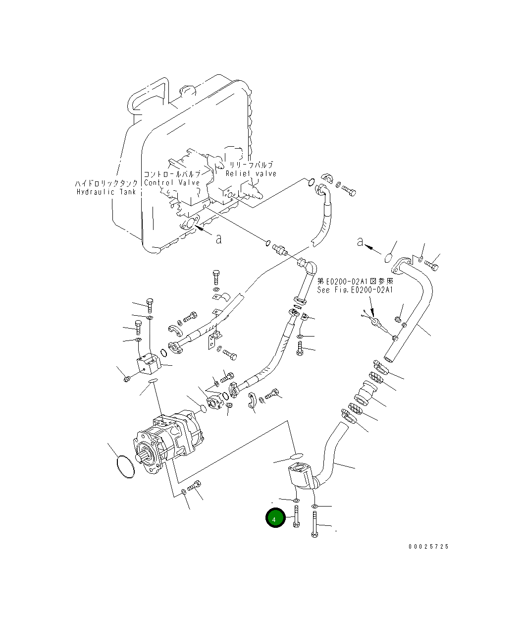 Болт 01011-81200 Komatsu