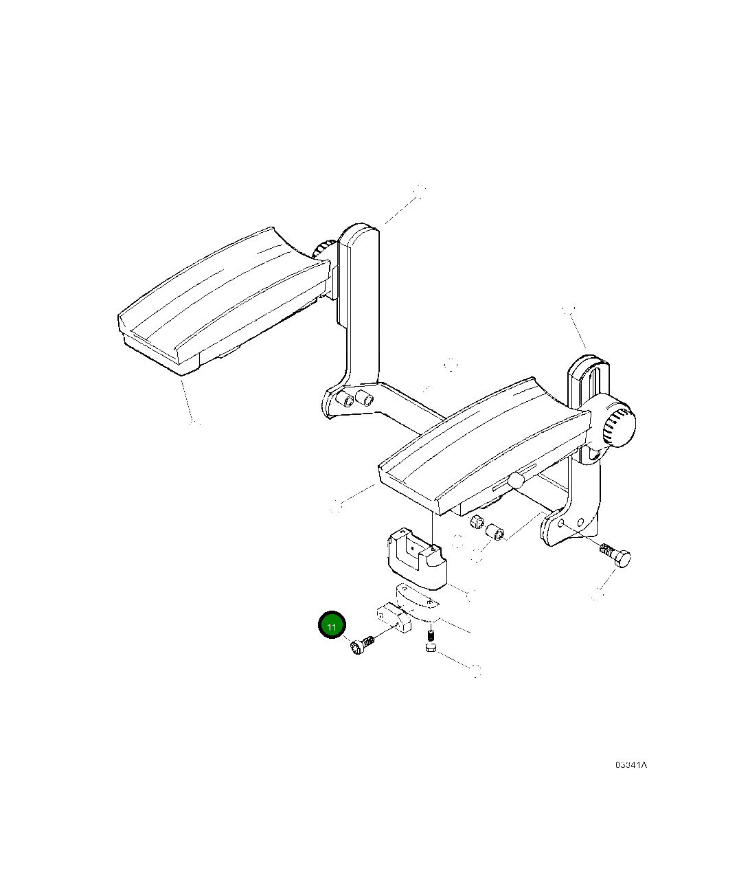 Болт 21609KF Komatsu
