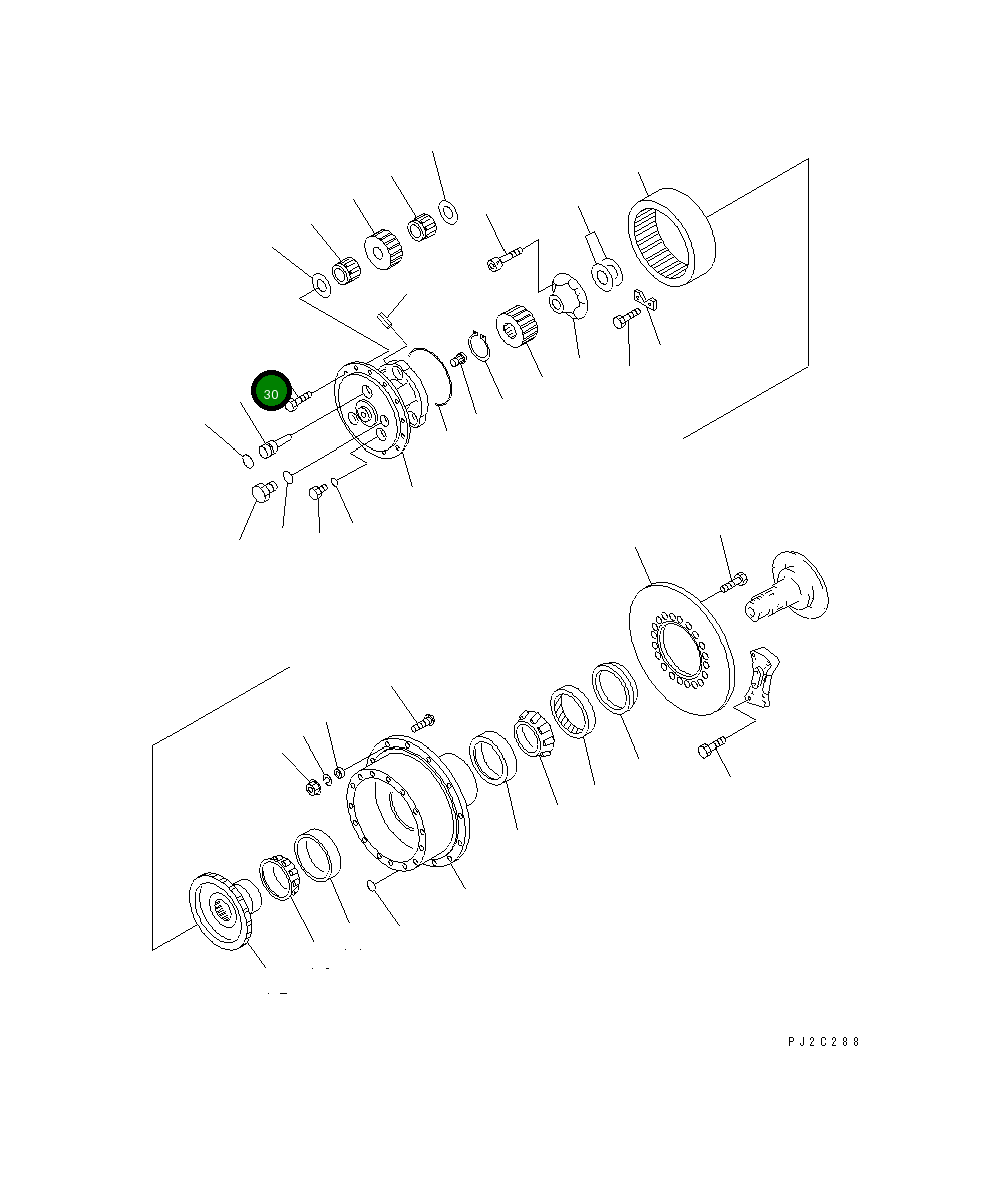 Болт 01010-31235 Komatsu
