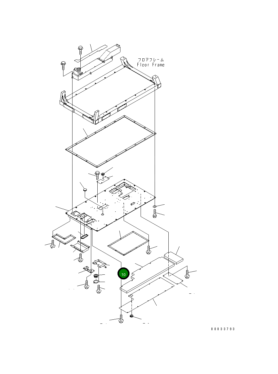 Крышка 567-54-71544  Komatsu