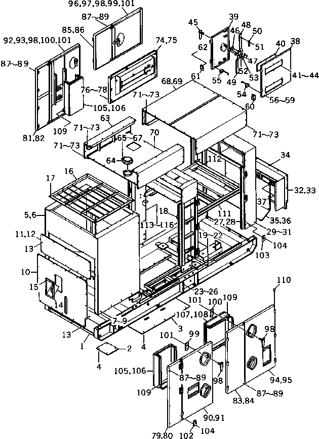 Болт DY00191-10065 Komatsu