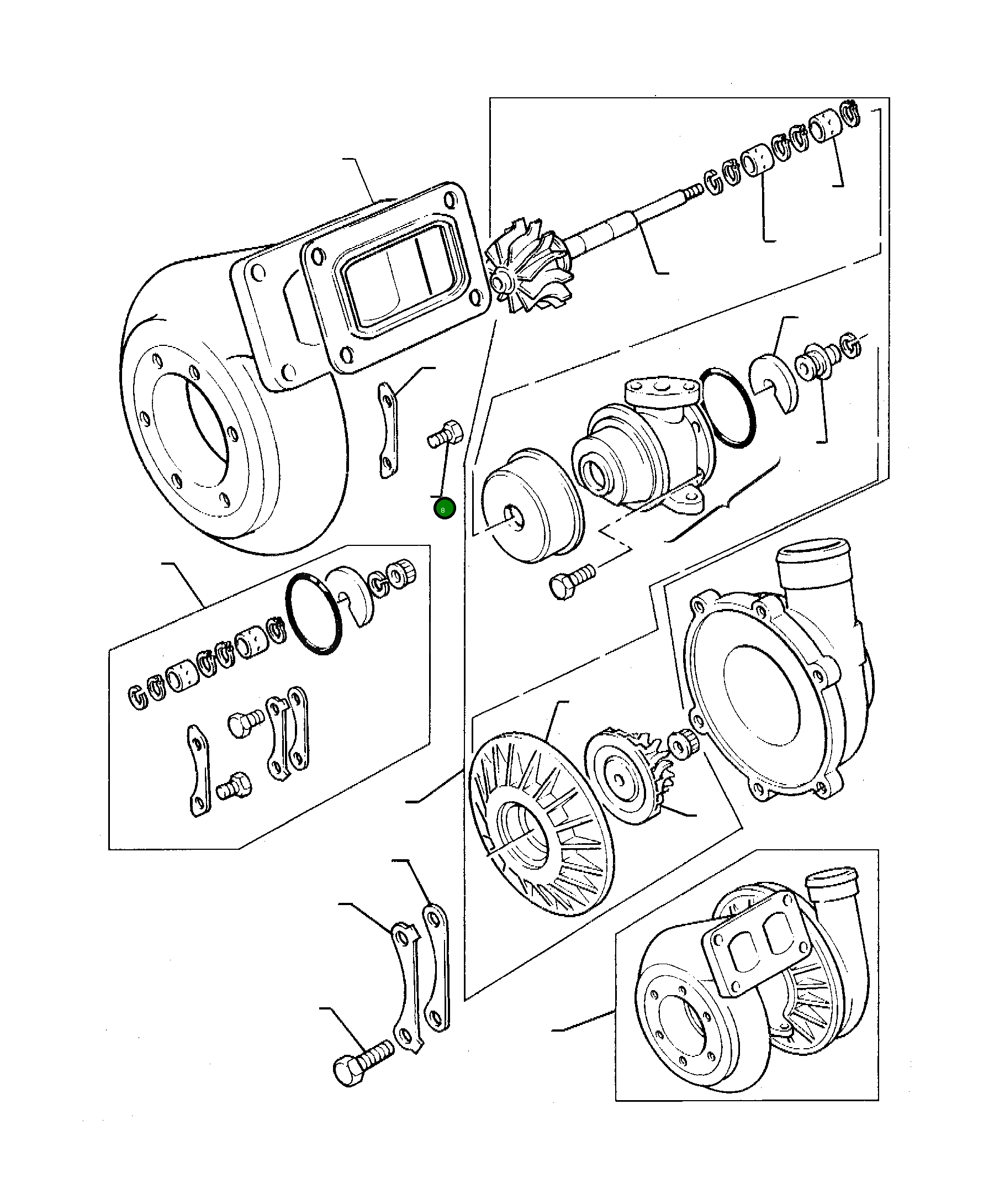Болт P26741083 Komatsu