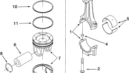 Набор CU3803358 Komatsu