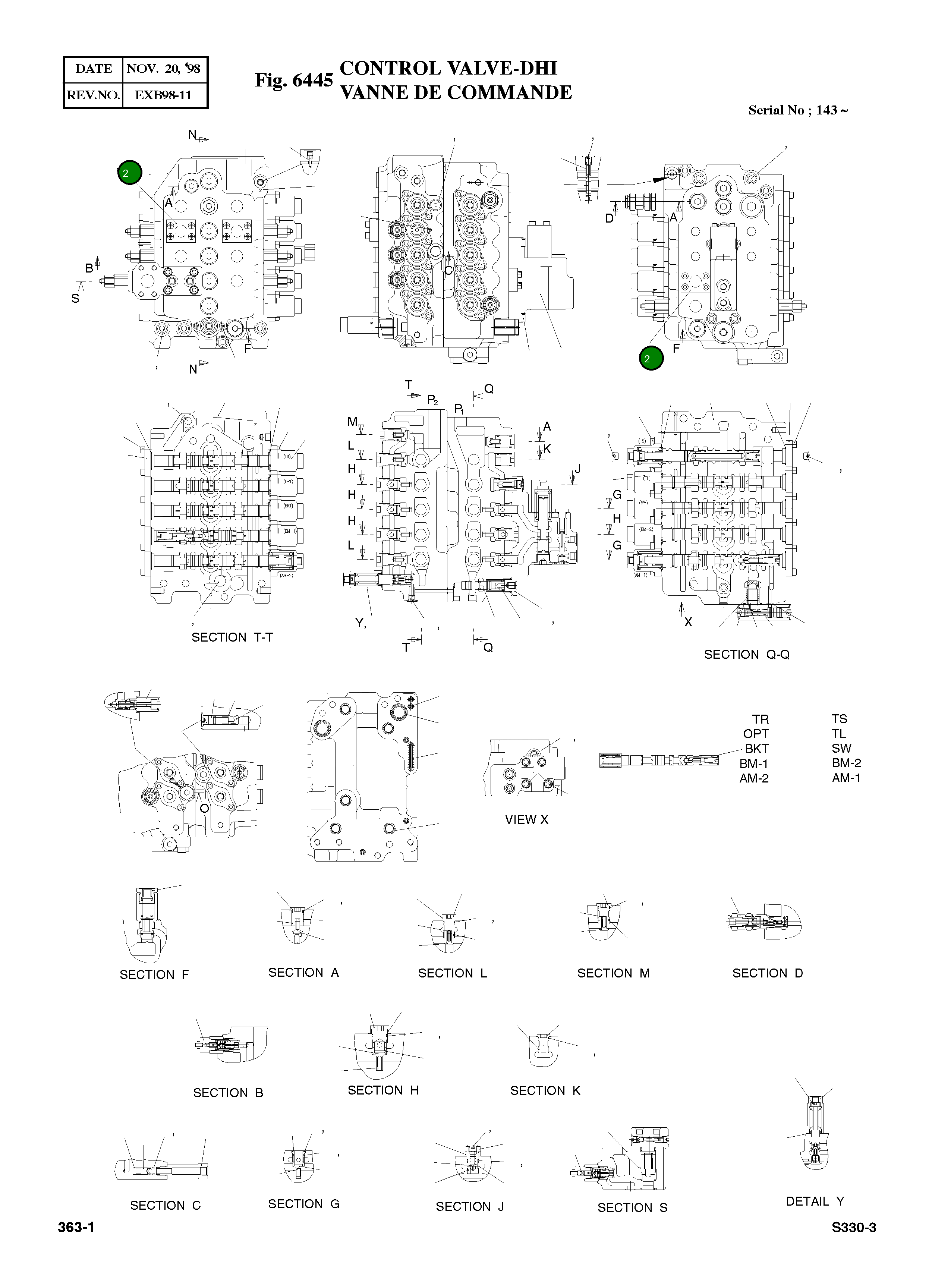 Кольцо уплотнительное (O-Ring) 2180-1217D109 Komatsu