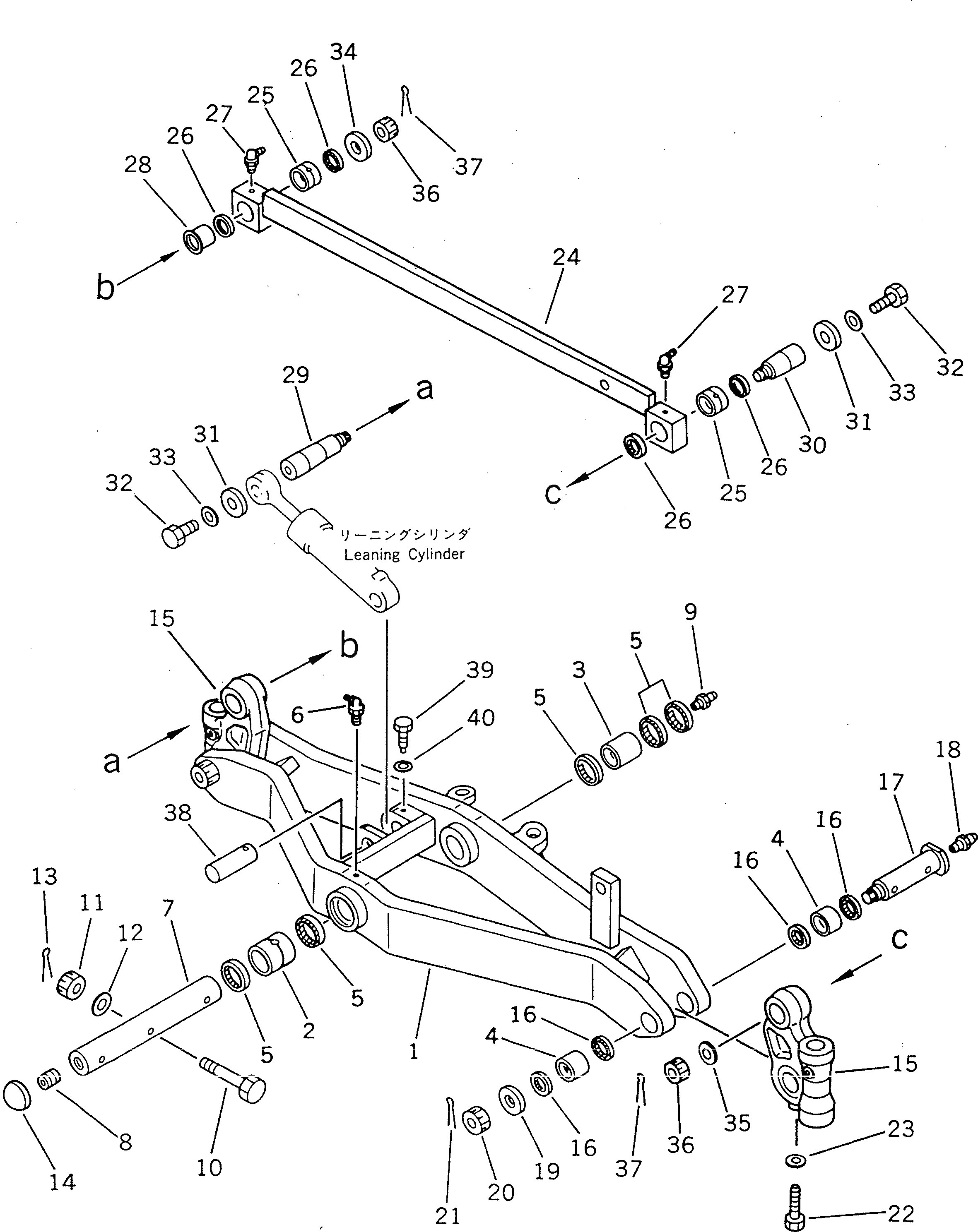 Болт 01093-51645  Komatsu