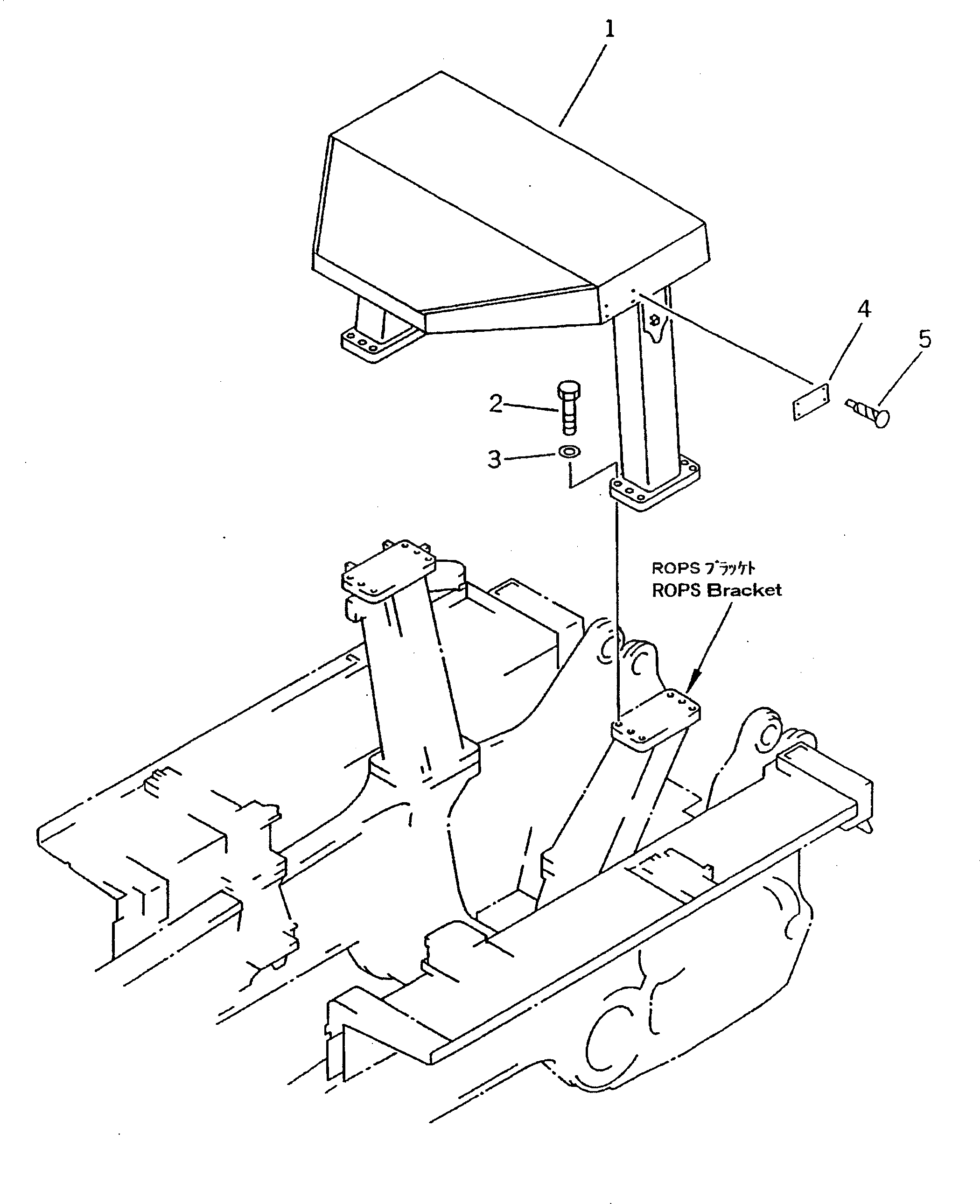 Болт 01010-62795 Komatsu
