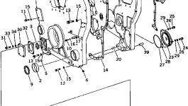 Прокладка CU206407 Komatsu