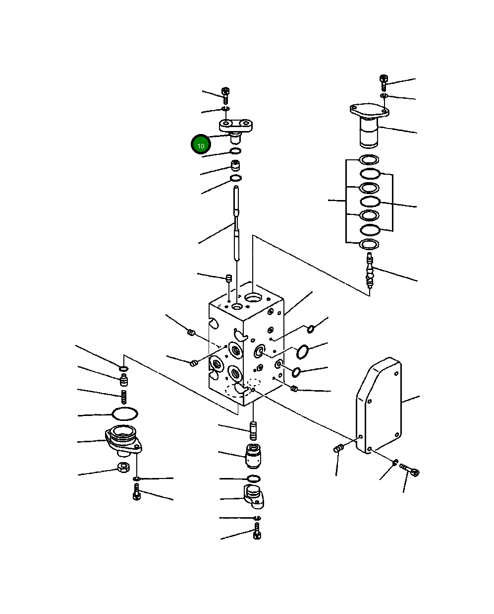 Крышка 708-25-17230 Komatsu