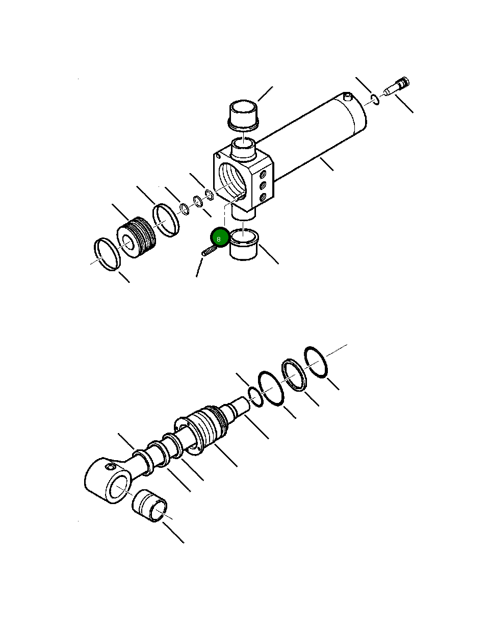 Кольцо 500252046 Komatsu