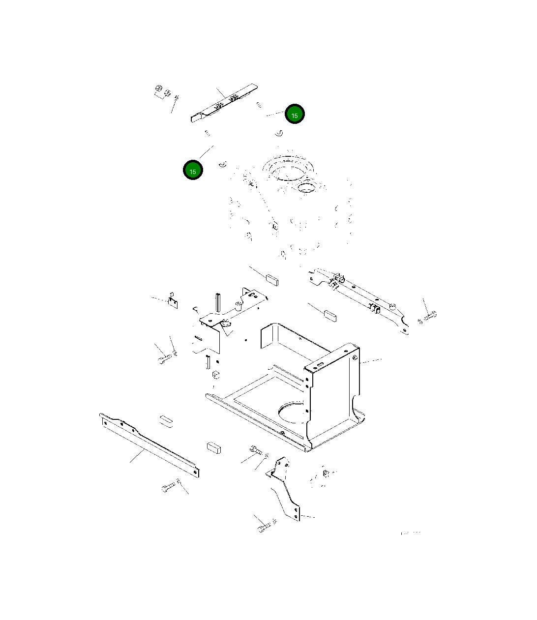Болт 2A6-01-12191 Komatsu