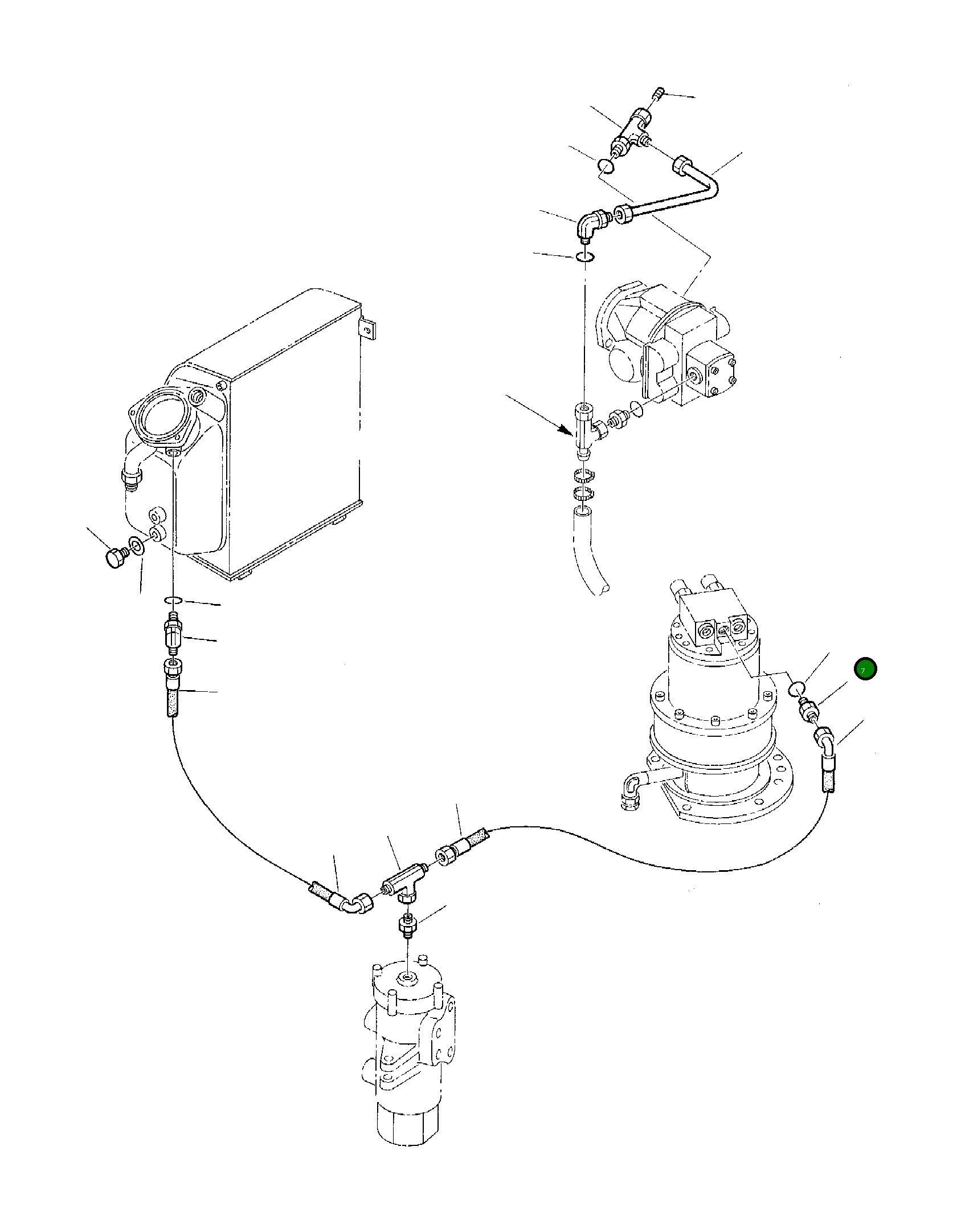 Кольцо уплотнительное (O-Ring) 855670005 Komatsu