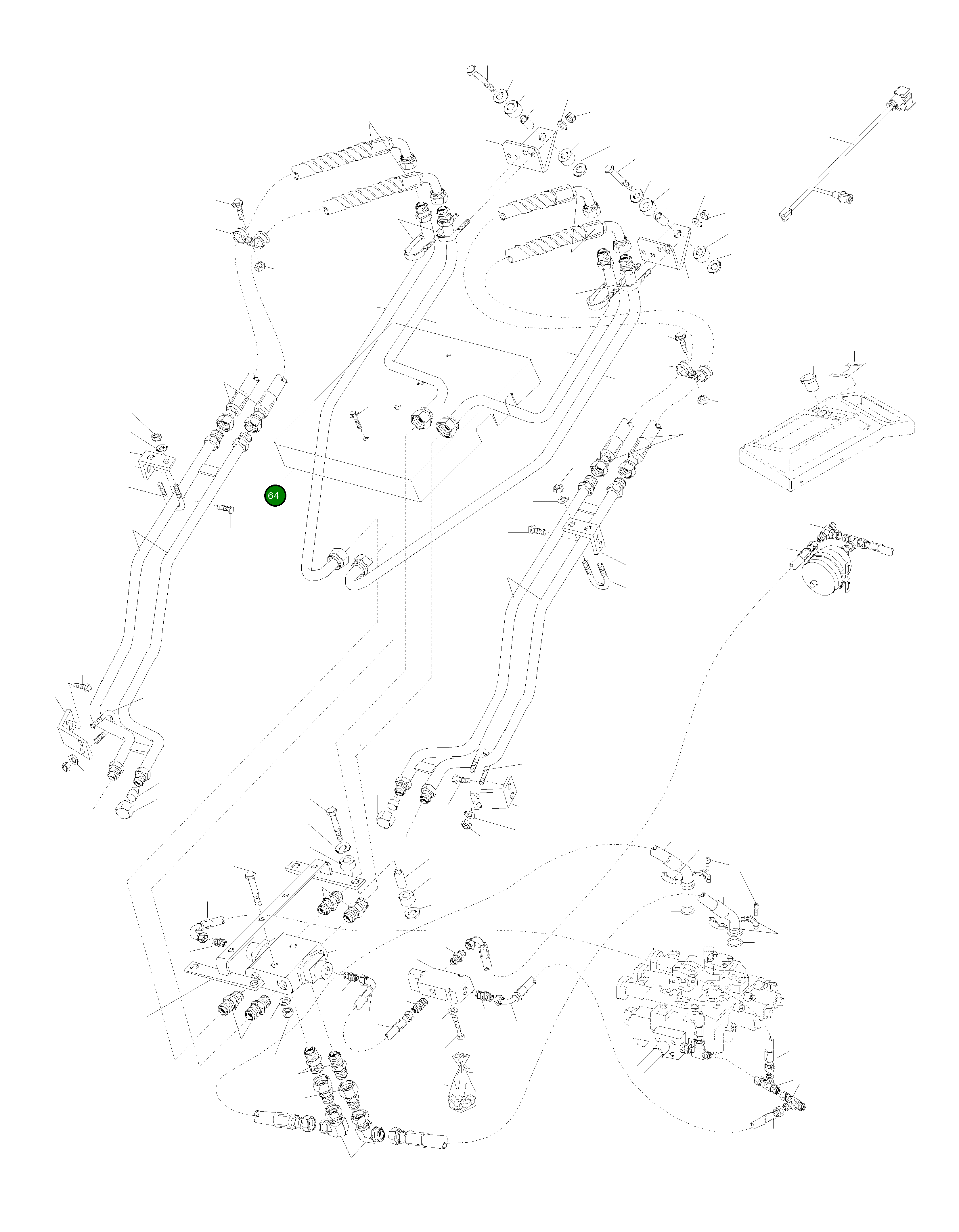 Крышка 42Y-U77-H490 Komatsu