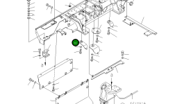 Крышка 134-54-63281 Komatsu