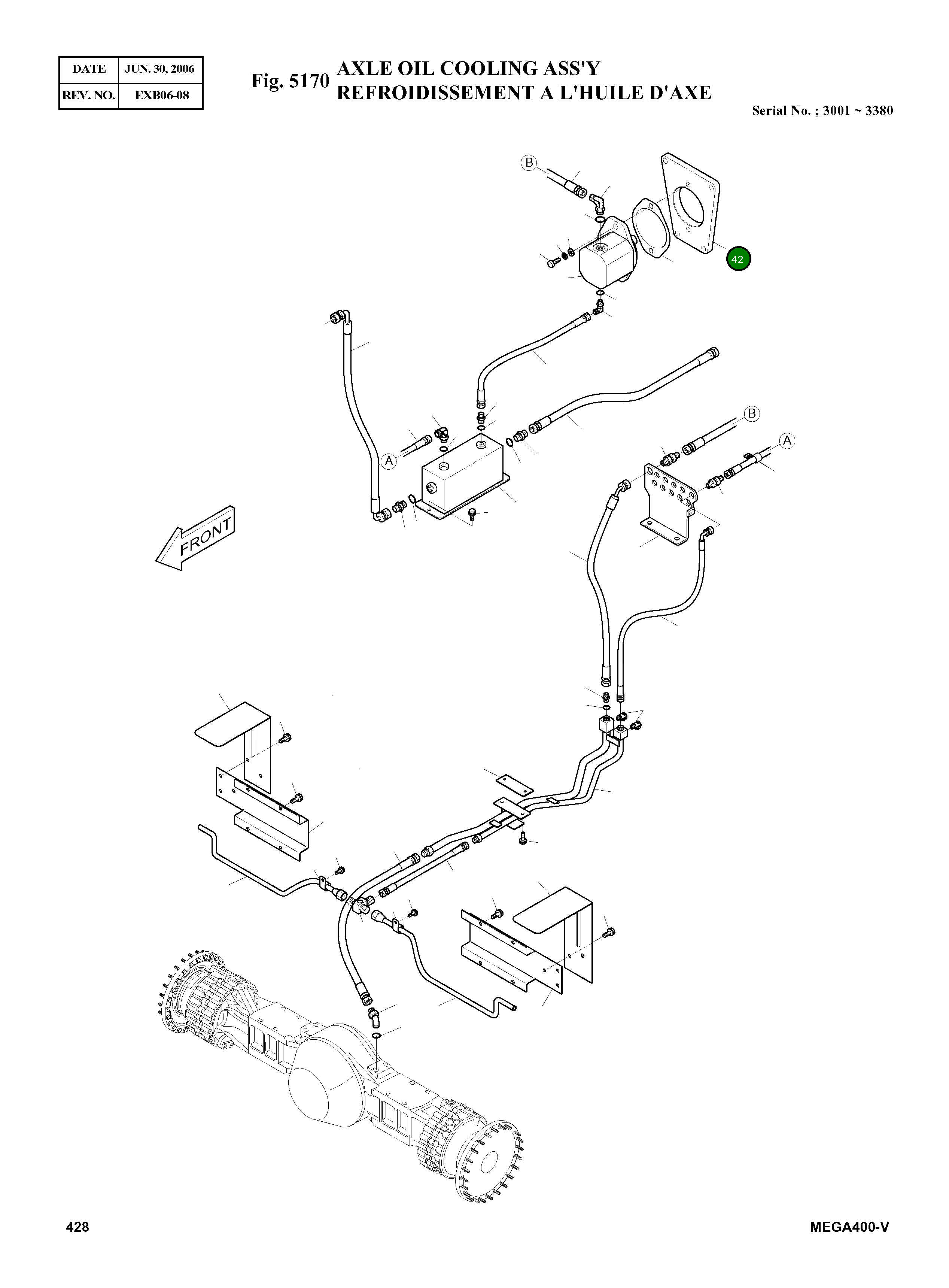 Крышка 430-00051  Komatsu