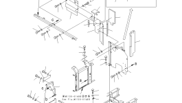 Крышка 20Y-54-27683  Komatsu