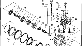 Уплотнение YM172157-70140 Komatsu