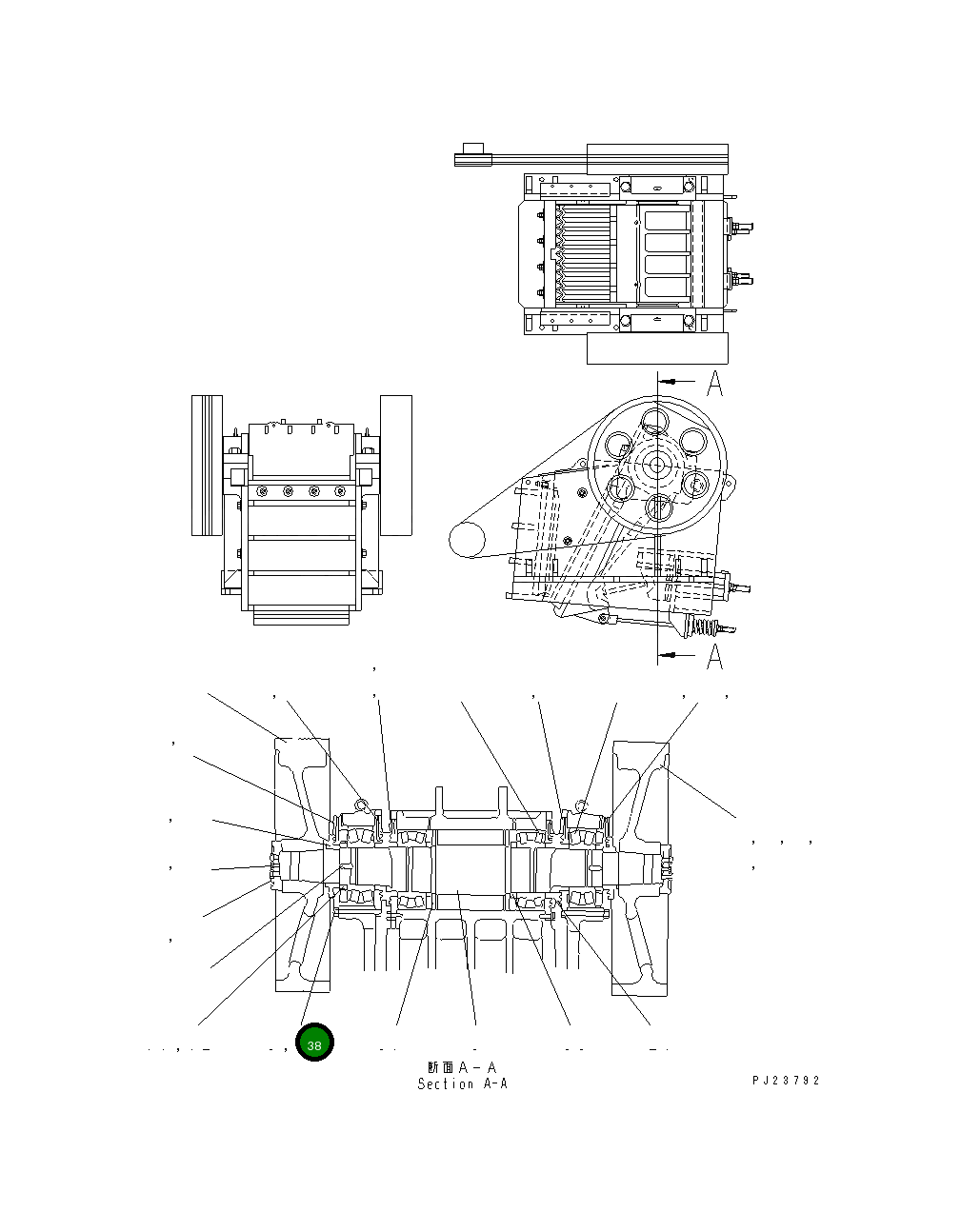Болт 8221-70-5880 Komatsu