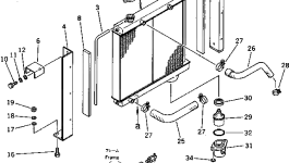 Шланг M711015337500 Komatsu