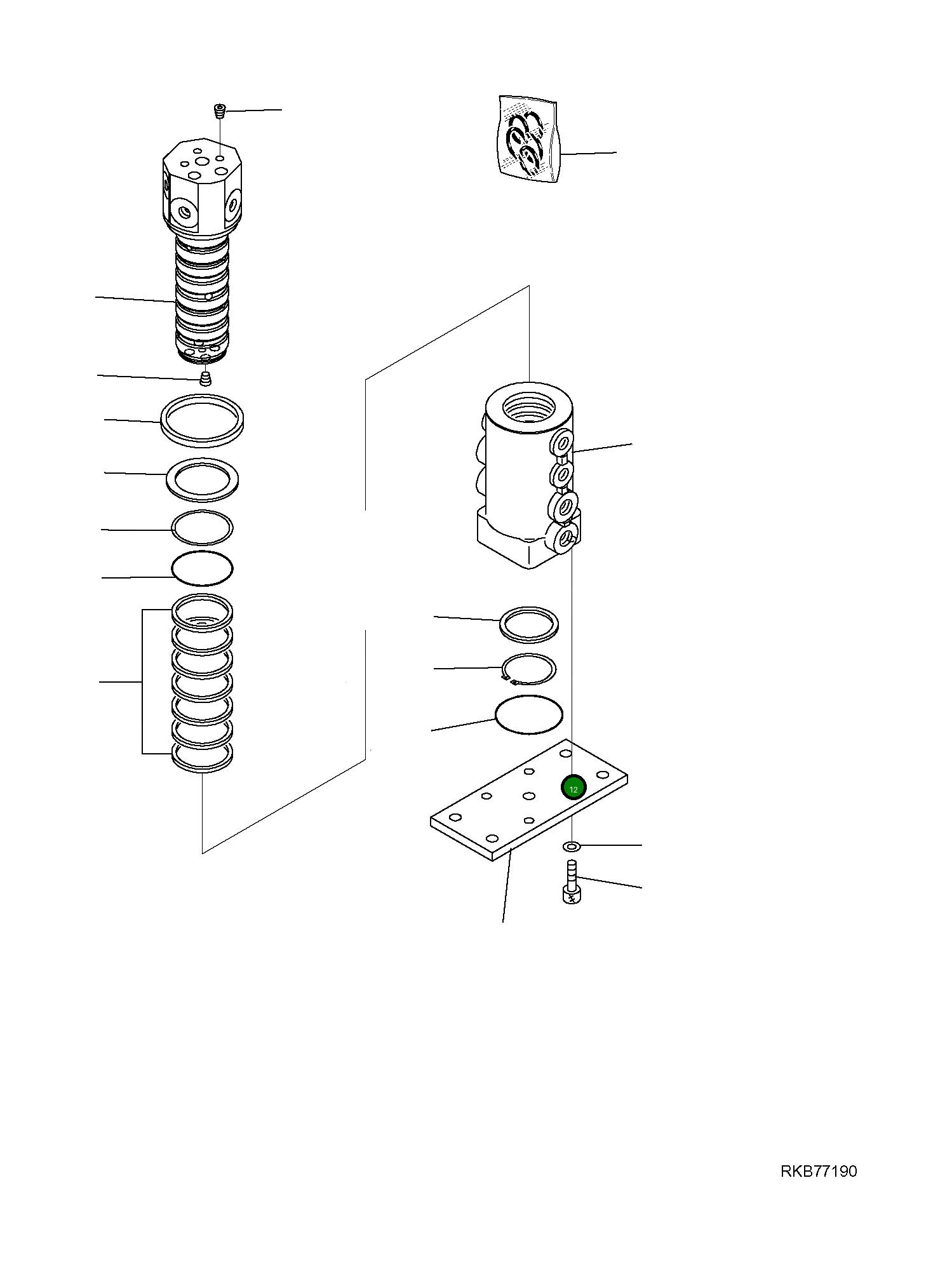 Кольцо 200150664 Komatsu