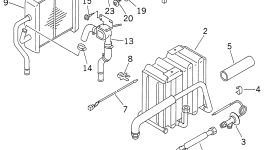 Трубка ND446170-2240 Komatsu