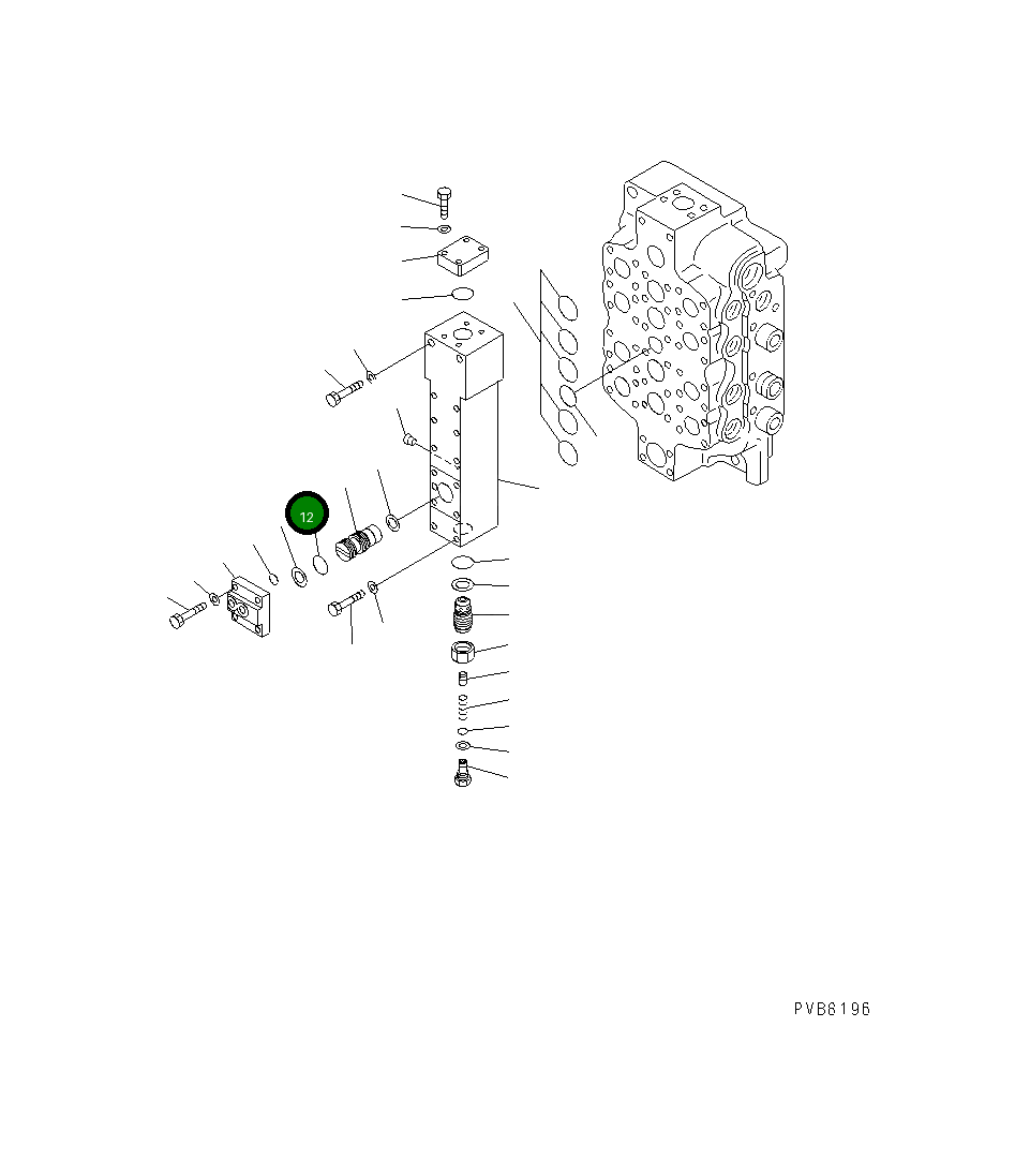 Кольцо 709-14-12180 Komatsu