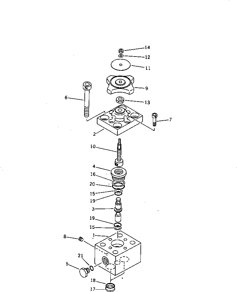 Болт 278-60-13570  Komatsu