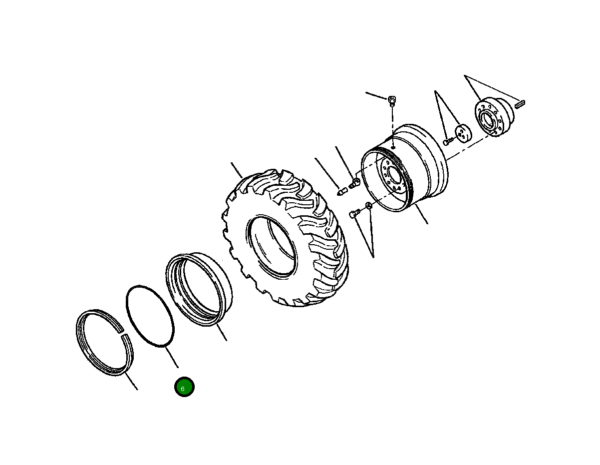 Кольцо уплотнительное (O-Ring) 66 248 Komatsu