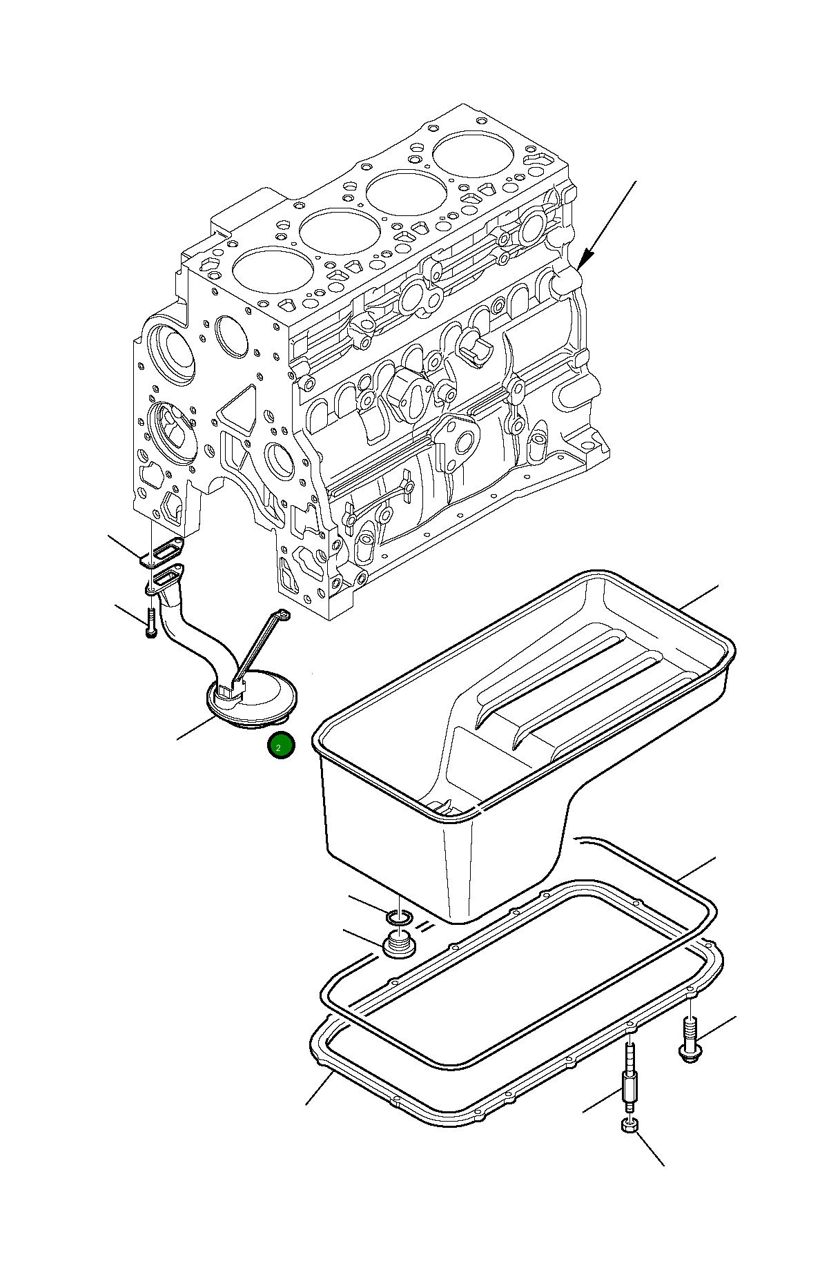 Болт EA18138424 Komatsu