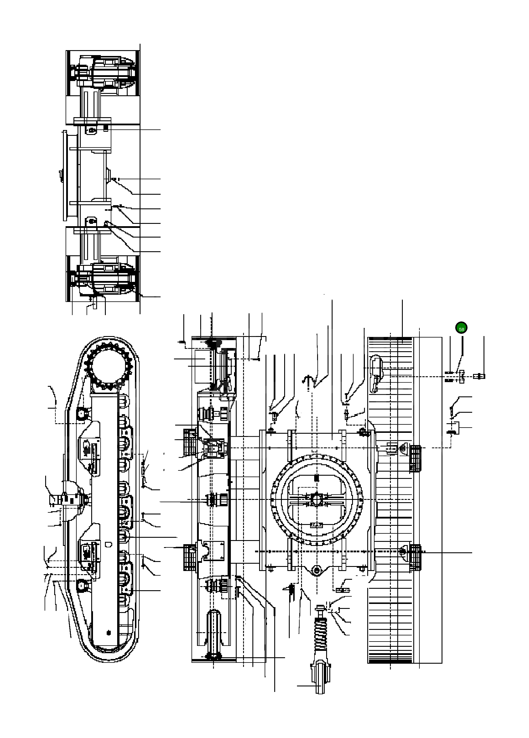 Болт 207-30-KB750 Komatsu