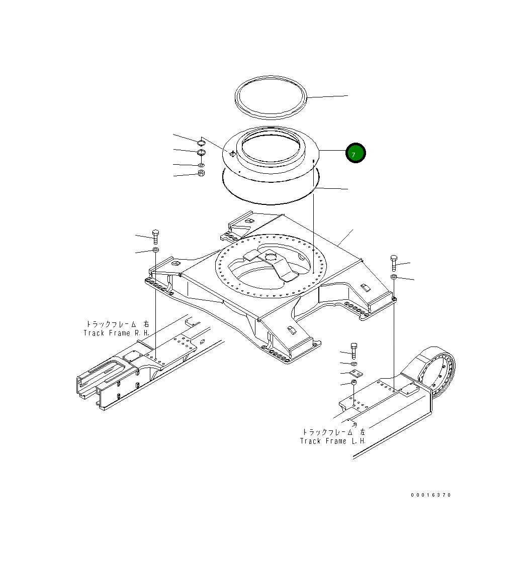 Крышка 209-30-77123 Komatsu